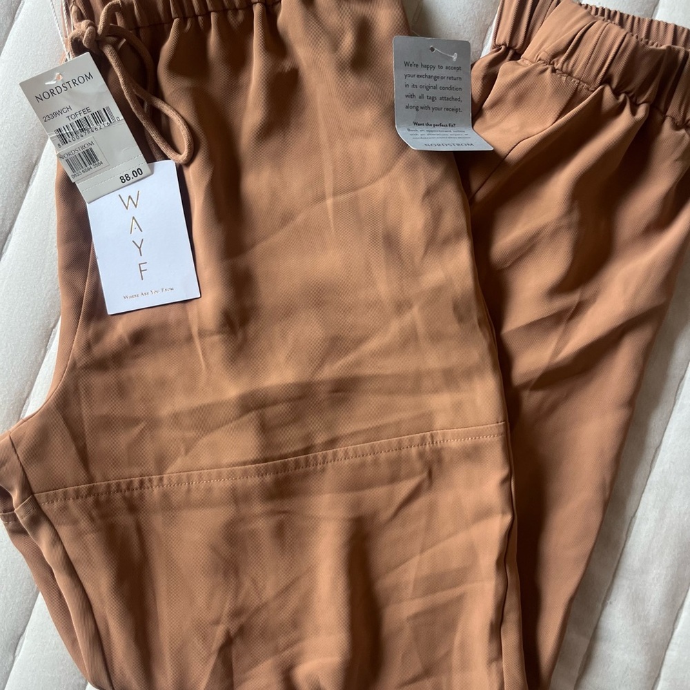 WAYF Tan Pants